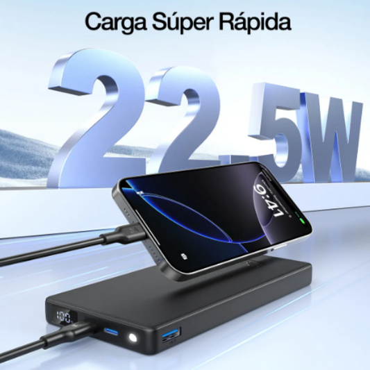 1HORA Power Bank Batería 10000mAh Carga Rapida 22.5W GAR264