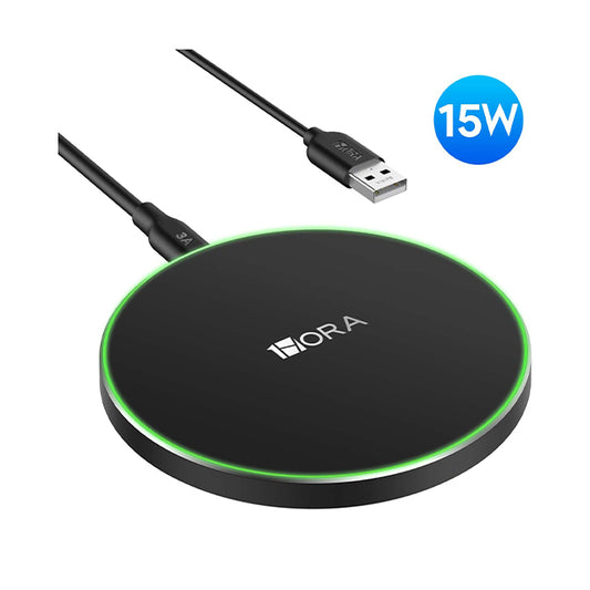 1HORA Cargador inalámbrico carga Rápida 10W - GAR151