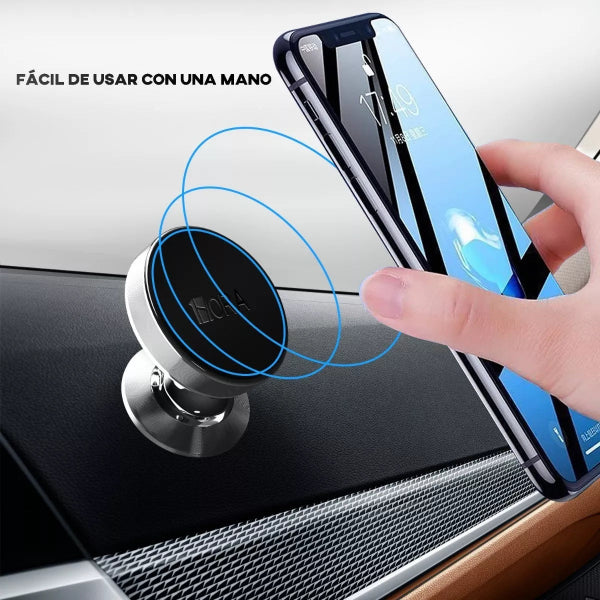 1HORA Soporte magnético de aluminio para celular - PJ093