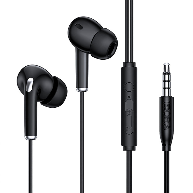 1HORA Audífonos alámbricos 3.5mm-AUT123