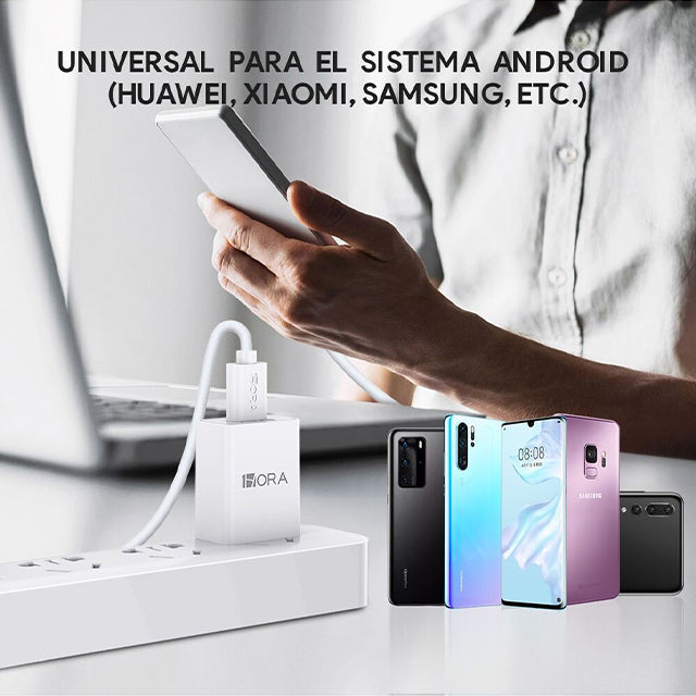 1HORA Combo cargador tipo C 2.0A - GAR080