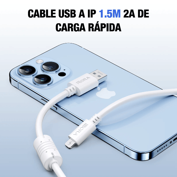 1HORA Cable IP 2.0A (1.5 METROS) - CAB075-B