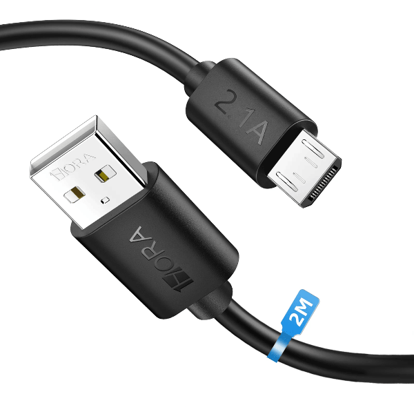 1HORA Cable V8 2.1A (2 METROS) - CAB178