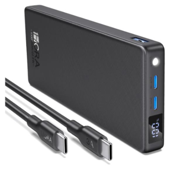 1HORA Power Bank Batería 10000mAh Carga Rapida 22.5W GAR264