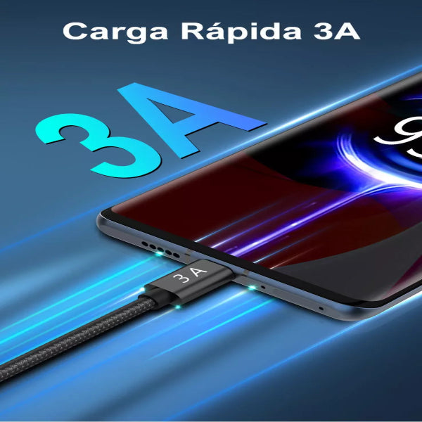 1HORA Cable TIPO C 3A (2 METROS)- CAB267