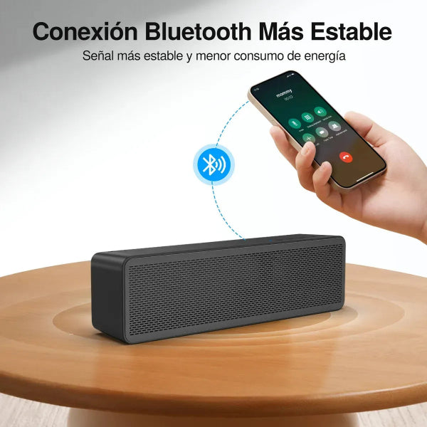 1HORA Bocina Bluetooth 20w Potente Con Bajos Profundos BOC250
